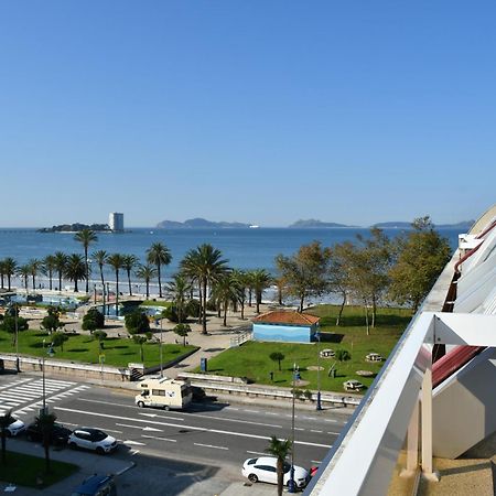 Primera Linea De Playa Samil Costa Con Garaje Incluido Vigo Eksteriør bilde